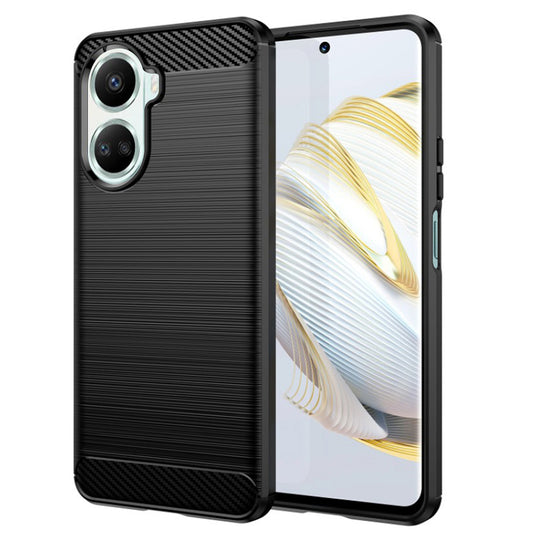 Funda para Huawei nova 10 SE, Techsuit, Carbono, Negra