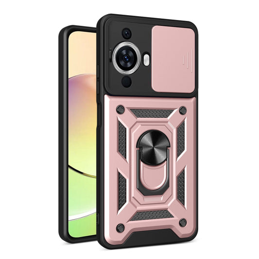 Funda para Huawei nova 12s / nova 11, Techsuit, CamShield, Rosa