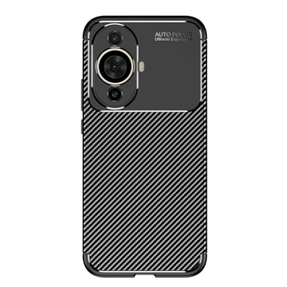 Funda para Huawei nova 12s / nova 11, Techsuit, Fibra de Carbon, Negra