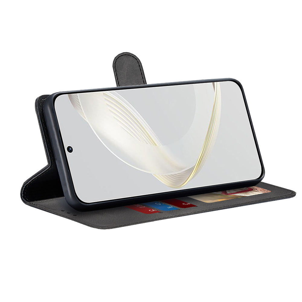 Funda para Huawei nova 12s / nova 11, Techsuit, Diary Book, Negra