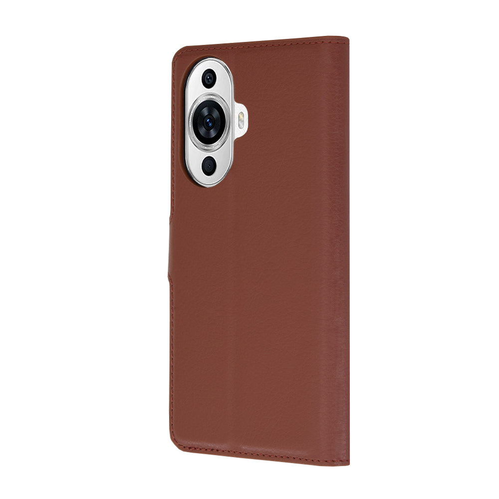 Funda para Huawei nova 12s / nova 11, Techsuit, Leather Folio, Marrón