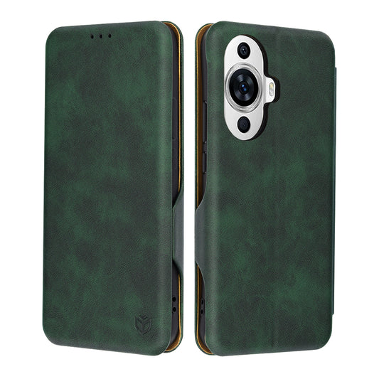Funda para Huawei nova 12s / nova 11, Techsuit, Safe Wallet Plus, Verde