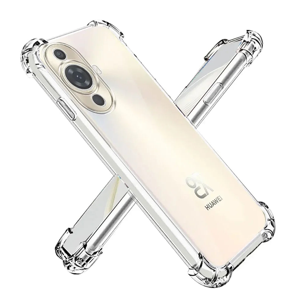 Funda para Huawei nova 12s / nova 11, Techsuit, Antigolpes Transparente, Transparente