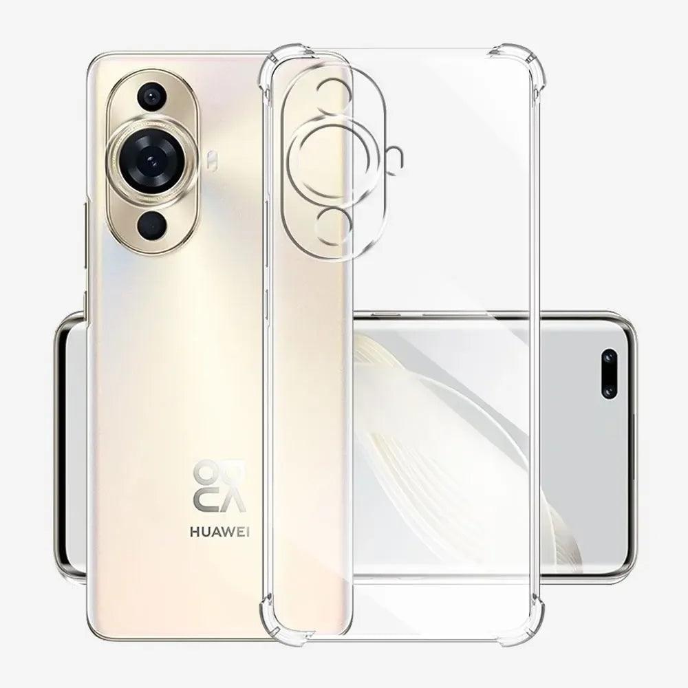 Funda para Huawei nova 12s / nova 11, Techsuit, Antigolpes Transparente, Transparente