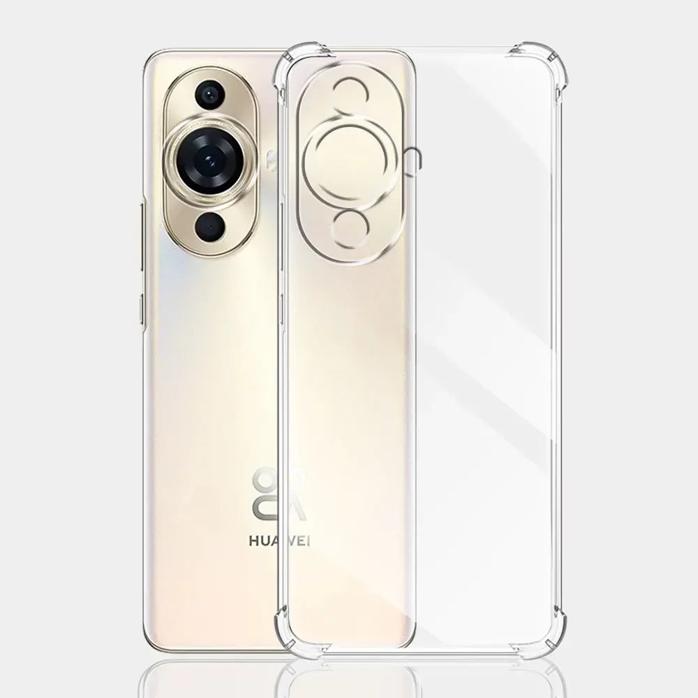 Funda para Huawei nova 12s / nova 11, Techsuit, Antigolpes Transparente, Transparente