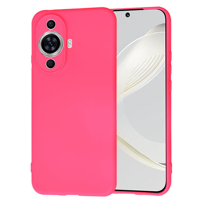 Funda para Huawei nova 12s / nova 11, Techsuit, SoftFlex, Rosa Oscuro