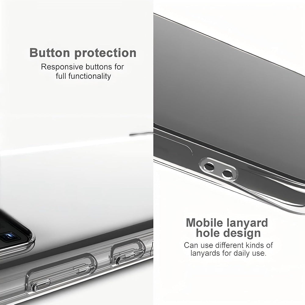 Funda para Huawei nova 13 Pro, Techsuit, Antigolpes Transparente, Transparente