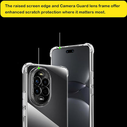 Funda para Huawei nova 13 Pro, Techsuit, Antigolpes Transparente, Transparente