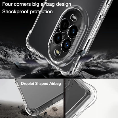 Funda para Huawei nova 13 Pro, Techsuit, Antigolpes Transparente, Transparente