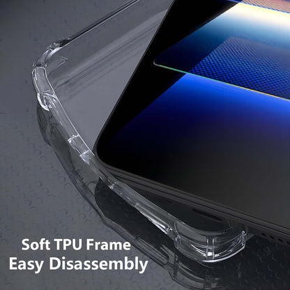 Funda para Huawei nova 13, Techsuit, Antigolpes Transparente, Transparente