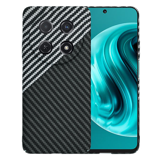 Funda para Huawei nova 13i / nova 12i, Techsuit, Carbonite FiberShell, Negra Gris