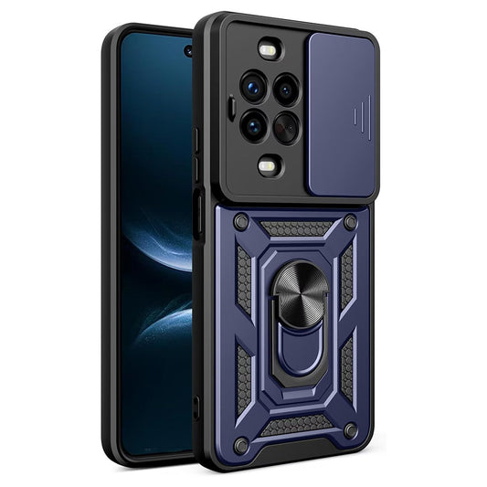 Funda para Huawei nova 14 Pro, Techsuit, CamShield, Azul