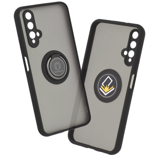 Funda para Huawei nova 5T / Honor 20, Techsuit, Glinth, Negra