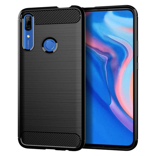 Funda para Huawei P Smart Z, Techsuit, Carbono, Negra