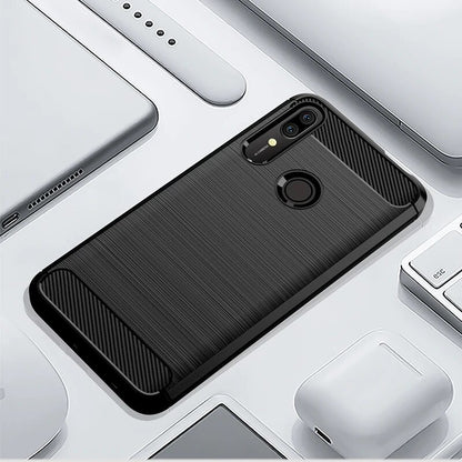 Funda para Huawei P Smart Z, Techsuit, Carbono, Negra