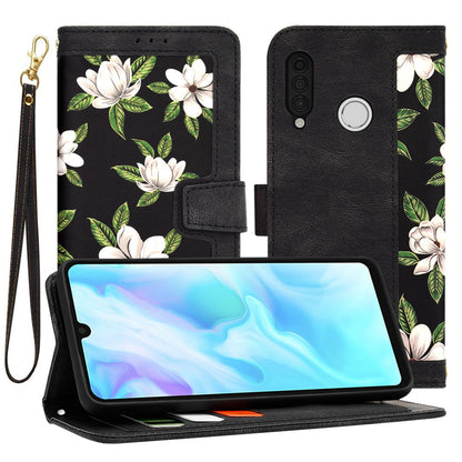 Funda para Huawei P30 lite New Edition / P30 lite, Techsuit, FlipCraft, Negra