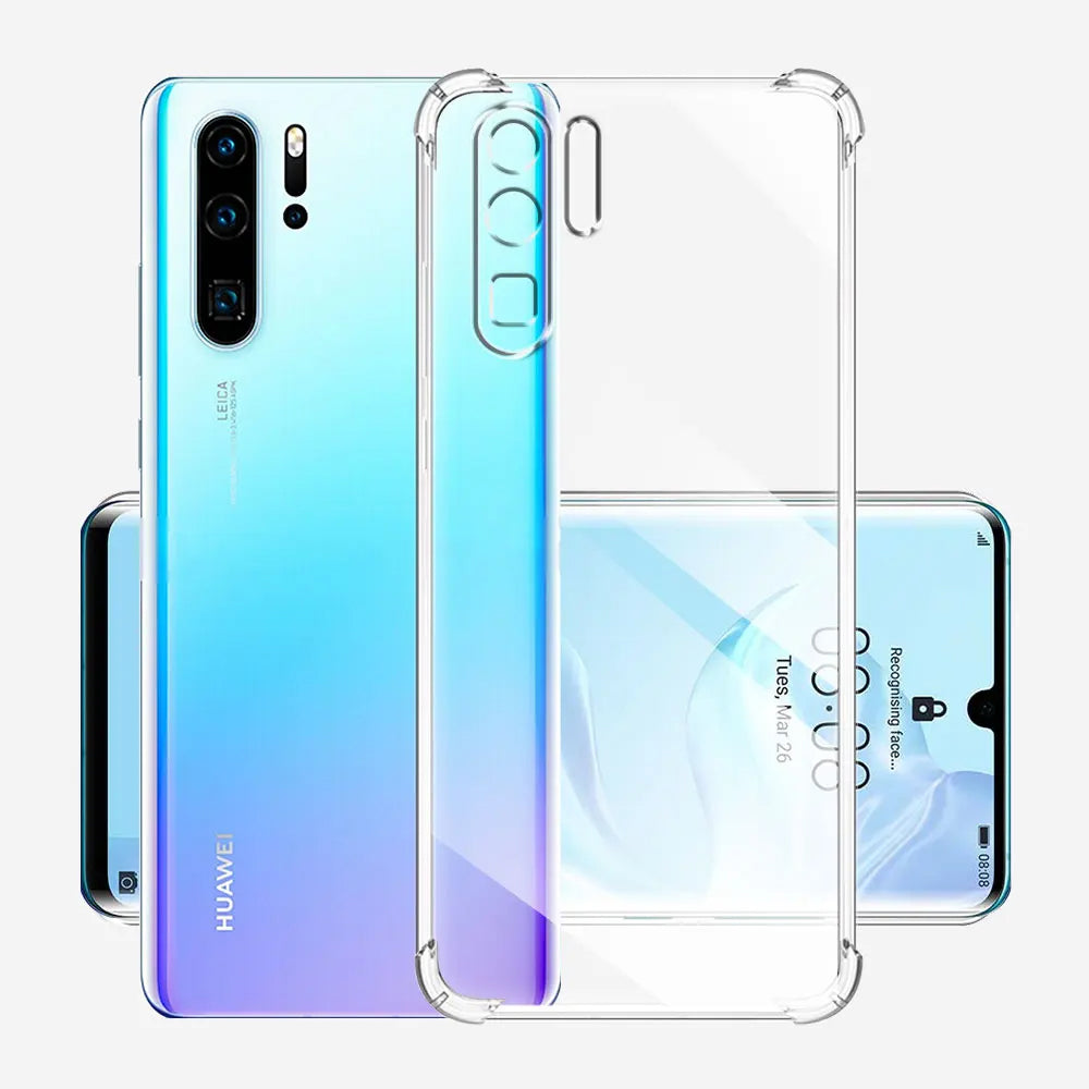 Funda para Huawei P30 Pro New Edition / P30 Pro, Techsuit, Antigolpes Transparente, Transparente