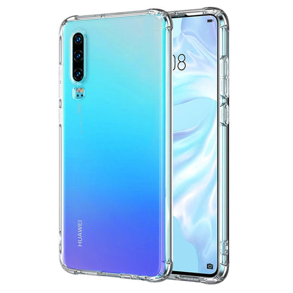 Funda para Huawei P30, Techsuit, Antigolpes Transparente, Transparente