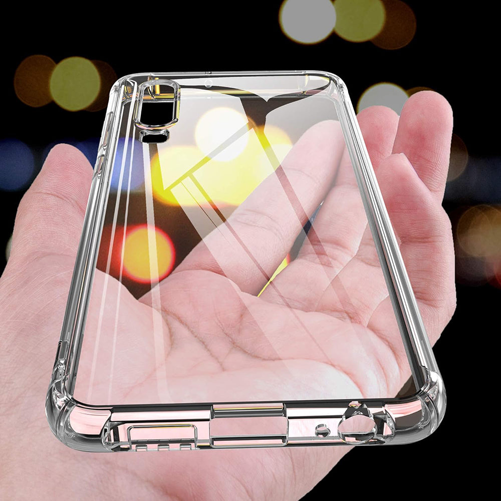 Funda para Huawei P30, Techsuit, Antigolpes Transparente, Transparente