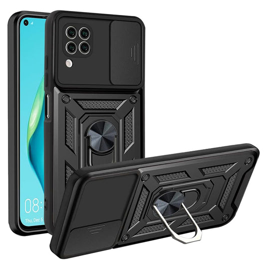 Funda para Huawei P40 lite 4G, Techsuit, CamShield, Negra