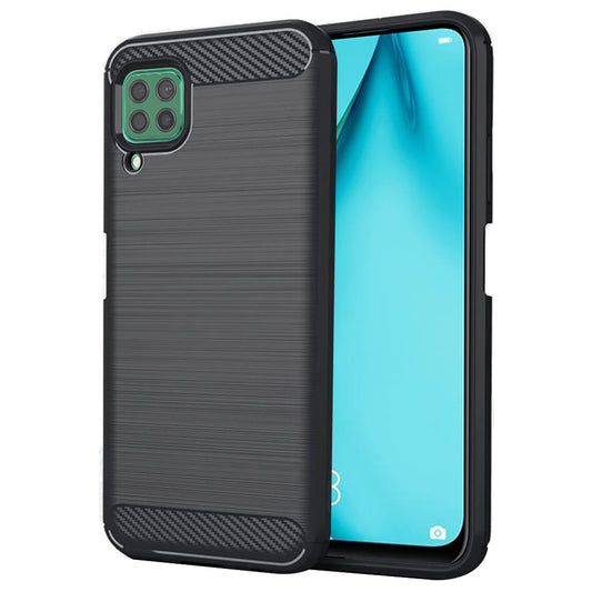 Funda para Huawei P40 lite 4G, Techsuit, Carbono, Negra