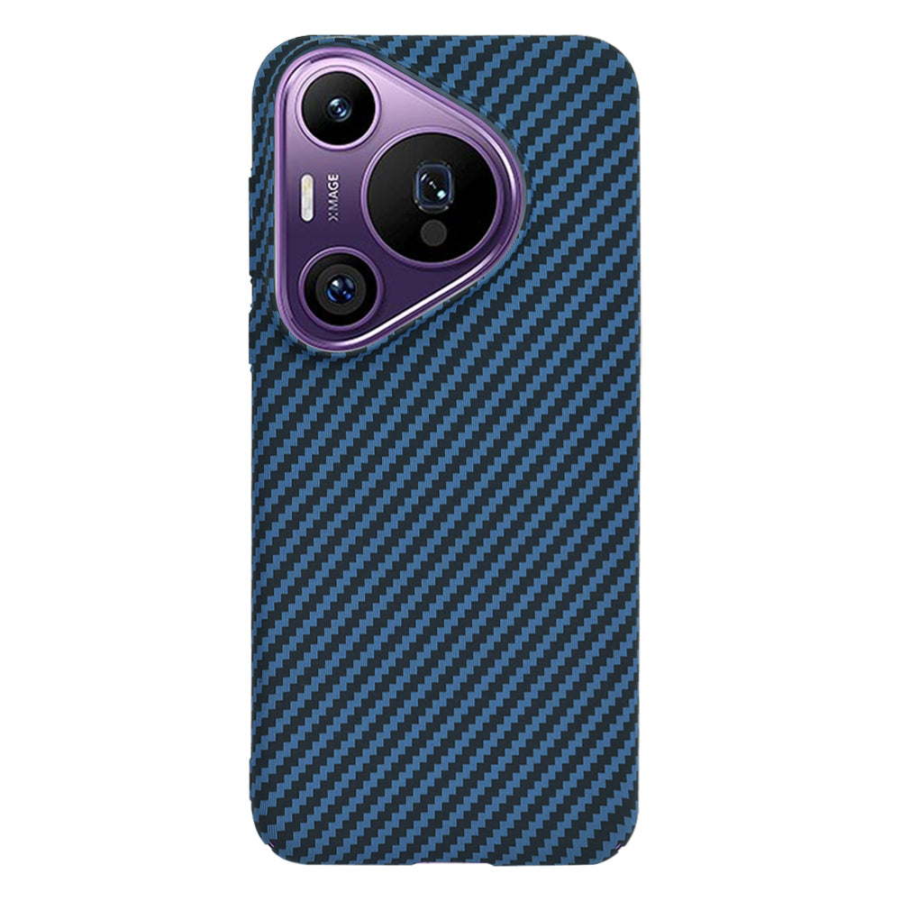 Funda para Huawei Pura 70 Pro, Techsuit, Carbonite FiberShell, Turquesa