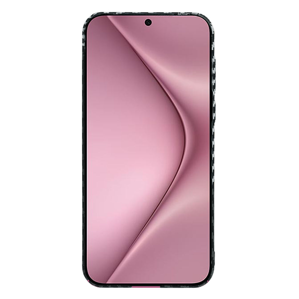 Funda para Huawei Pura 70, Techsuit, Carbonite FiberShell, Negra Gris
