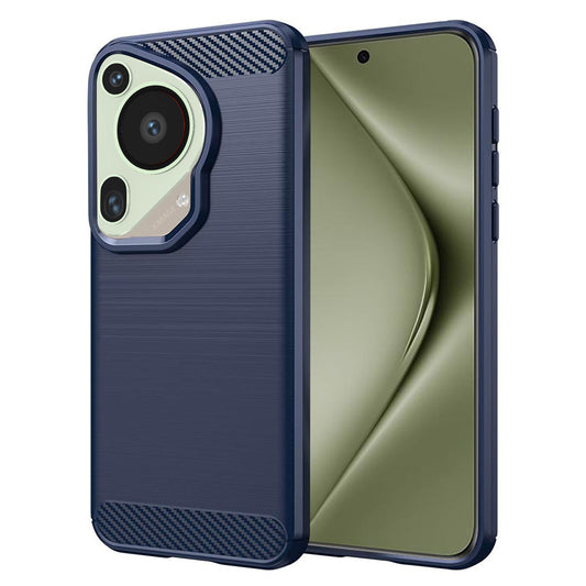Funda para Huawei Pura 70 Ultra, Techsuit, Carbono, Azul