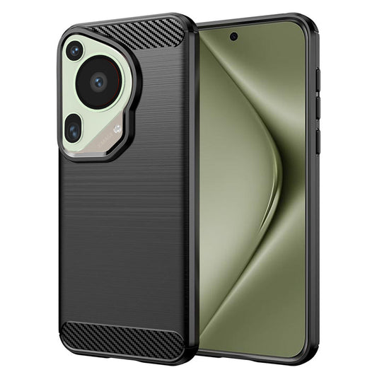 Funda para Huawei Pura 70 Ultra, Techsuit, Carbono, Negra
