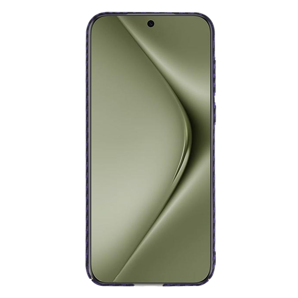 Funda para Huawei Pura 70 Ultra, Techsuit, Carbonite FiberShell, Morado