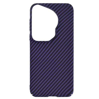 Funda para Huawei Pura 70 Ultra, Techsuit, Carbonite FiberShell, Morado