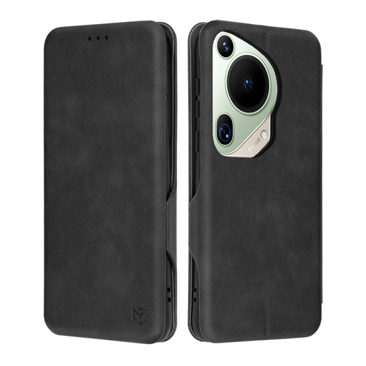 Funda para Huawei Pura 70 Ultra, Techsuit, Safe Wallet Plus, Negra