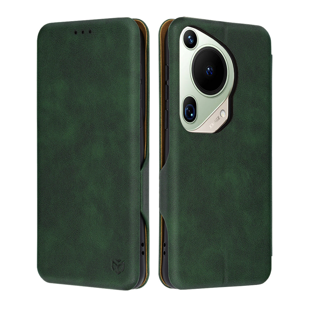 Funda para Huawei Pura 70 Ultra, Techsuit, Safe Wallet Plus, Verde
