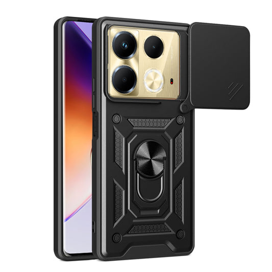 Funda para Infinix Note 40 4G, Techsuit, CamShield, Negra
