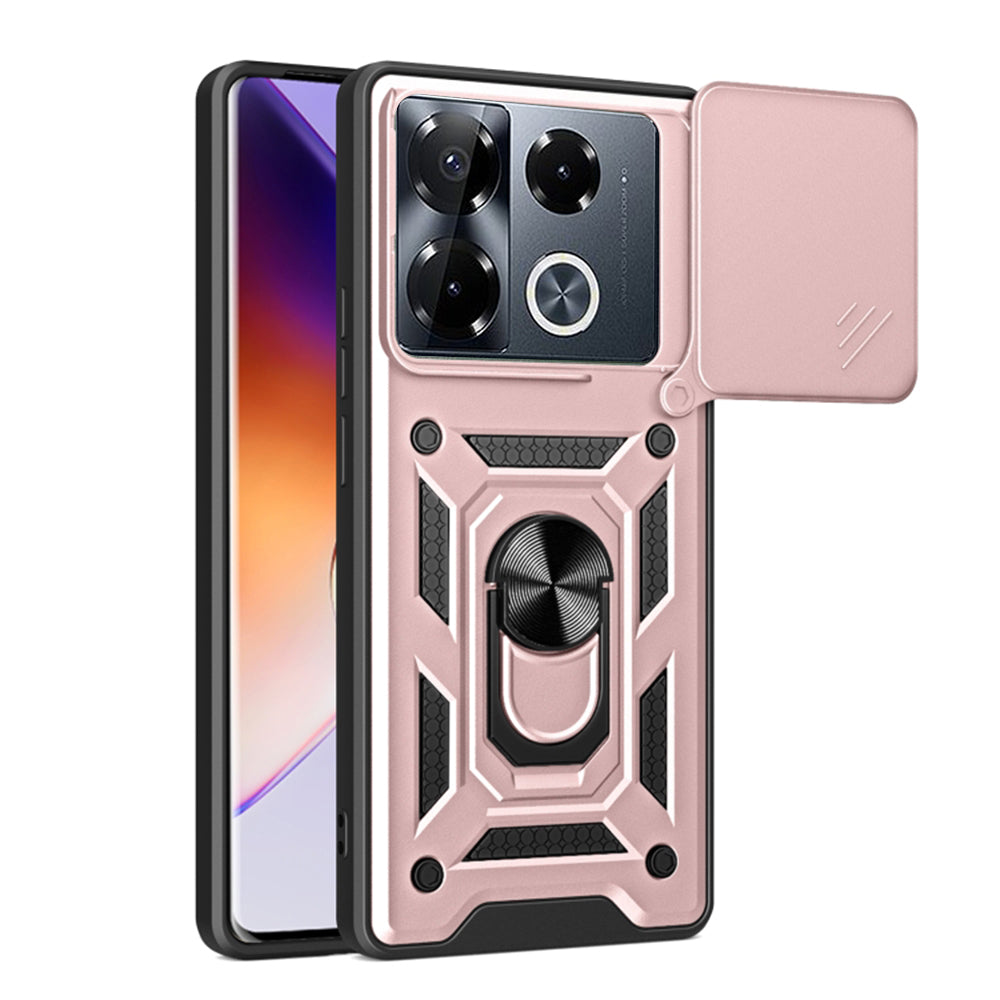 Funda para Infinix Note 40 Pro+, Techsuit, CamShield, Rosa