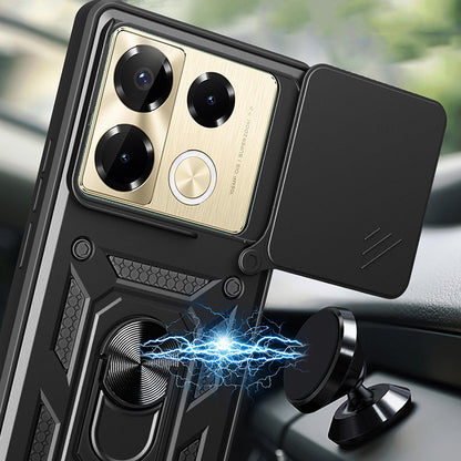 Funda para Infinix Note 40 Pro+, Techsuit, CamShield, Rosa