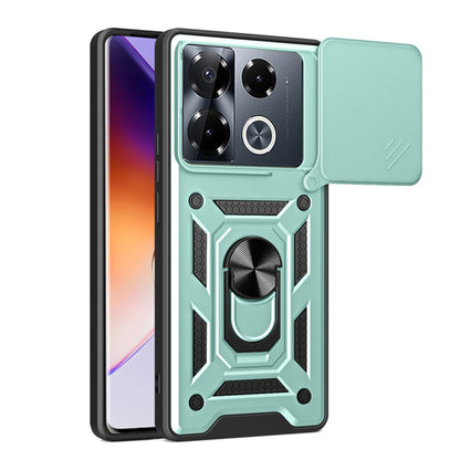 Case for Infinix Note 40 Pro+, Techsuit, CamShield, Green