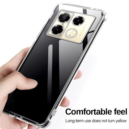 Funda para Infinix Note 40 Pro+, Techsuit, Shockproof Clear, Transparente