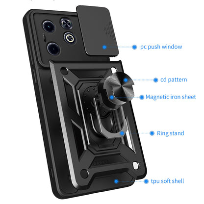 Funda para Infinix Smart 8 / Hot 40i, Techsuit, CamShield, Verde