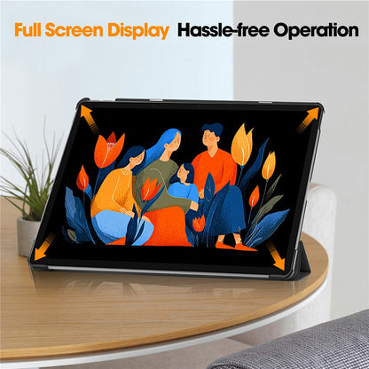 Funda para Lenovo Idea Tab Plus, Techsuit, FoldPro Butterfly, Multicolor