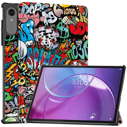 Funda para Lenovo Idea Tab Pro Gen 2, Techsuit, FoldPro Urban Vibe, Multicolor