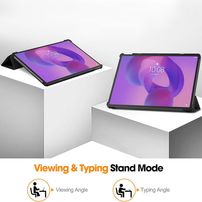 Funda para Lenovo Idea Tab Pro, Techsuit, FoldPro, Roja