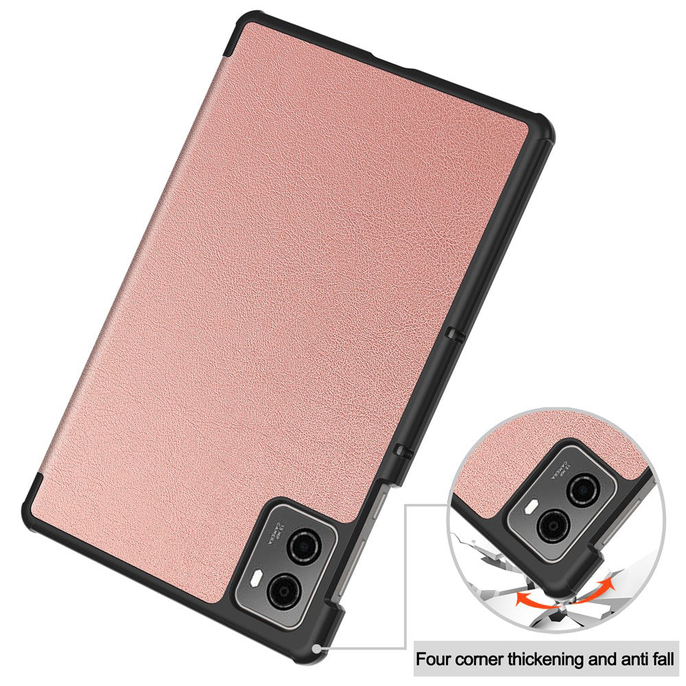 Funda para Lenovo Legion Y700 (2025), Techsuit, FoldPro, Rosa Dorada
