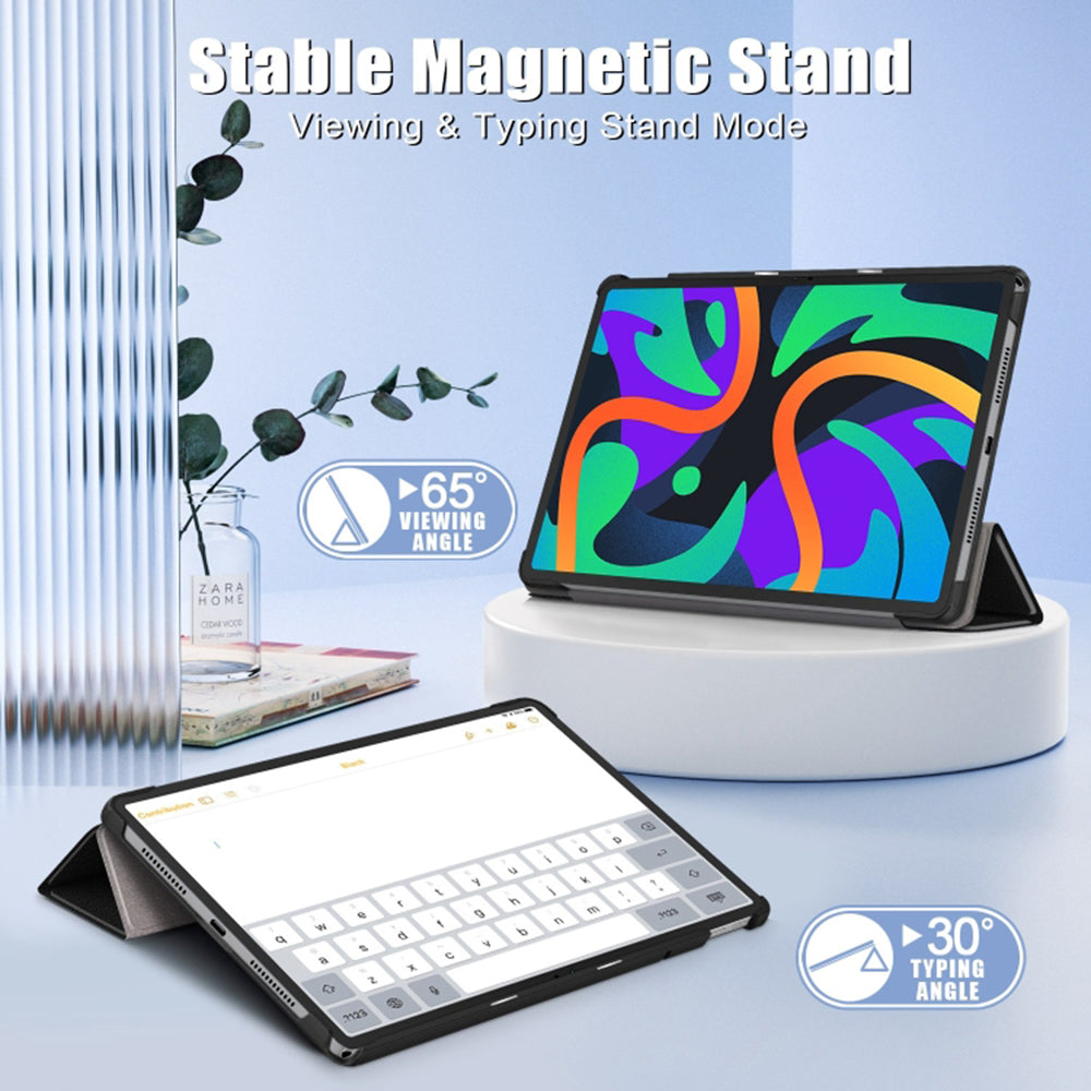 Funda para Lenovo Tab M11, Techsuit, FoldPro Butterfly, Multicolor