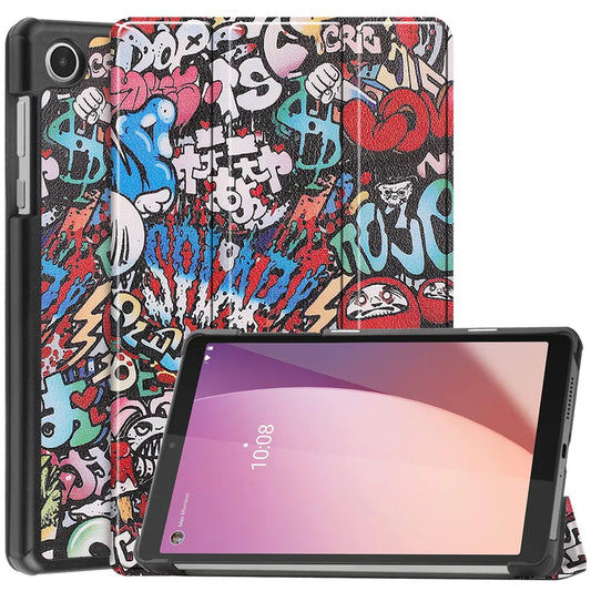 Funda para Lenovo Tab M8 (4th Gen), Techsuit, FoldPro Urban Vibe, Multicolor