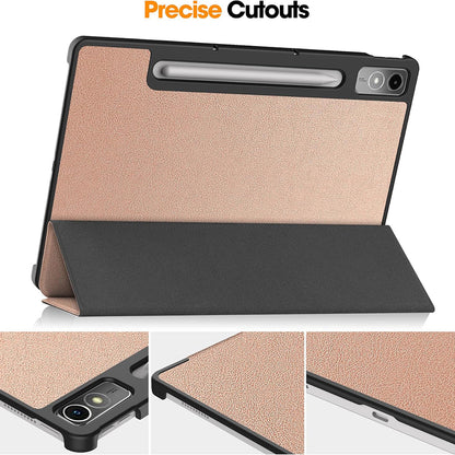 Funda para Lenovo Tab P12, Techsuit, FoldPro Urban Vibe, Multicolor
