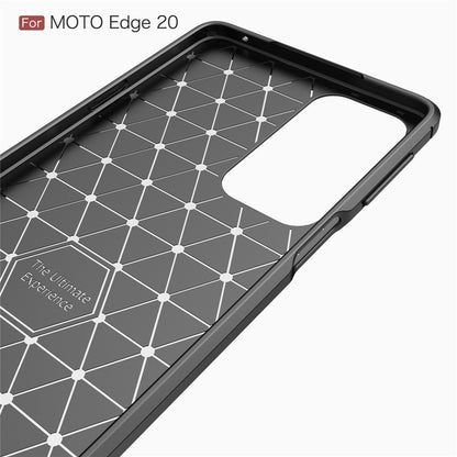 Case for Motorola Edge 20, Techsuit, Carbon, Black