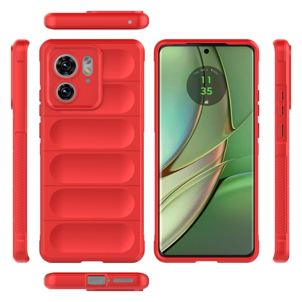 Funda para Motorola Edge (2023) / Edge 40, Techsuit, Magic Shield, Negra
