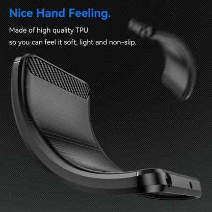 Funda para Motorola Edge 40 Neo, Techsuit, Carbono, Negra