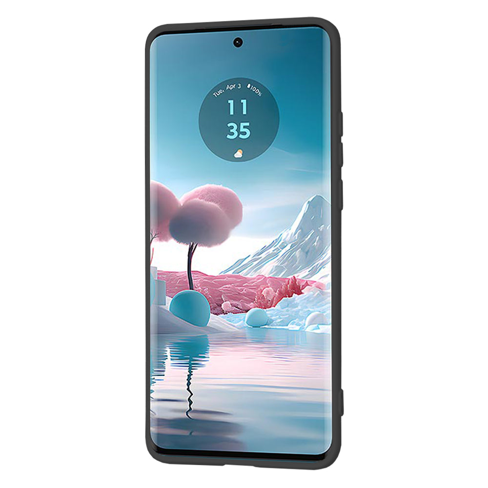 Funda para Motorola Edge 40 Neo, Techsuit, SoftFlex, Negra